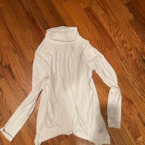free people turtle neck light weight sweater